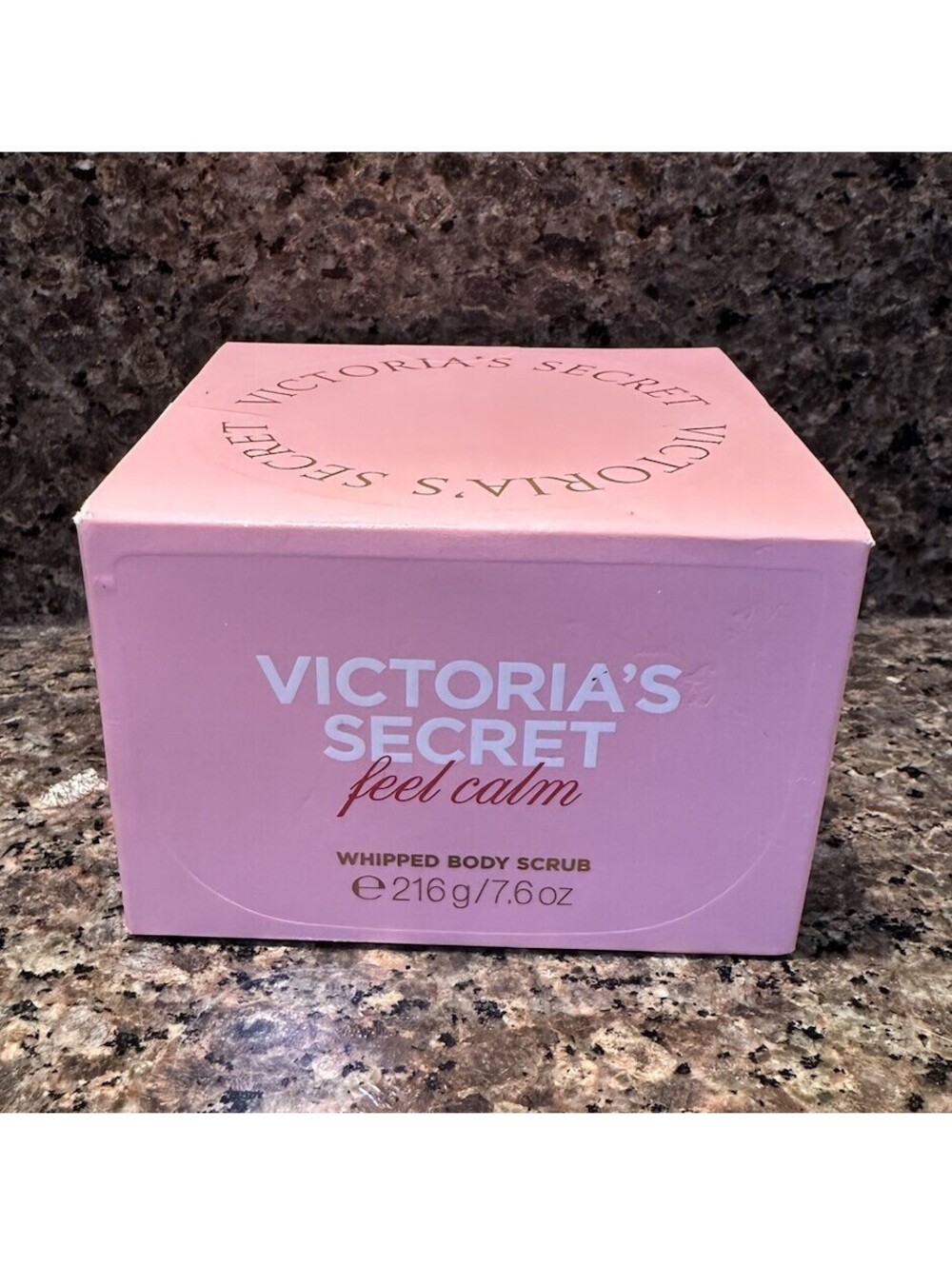 Victoria's Secret Feel Calm Coconut Milk Rose Whipped Body Scrub New Sealed